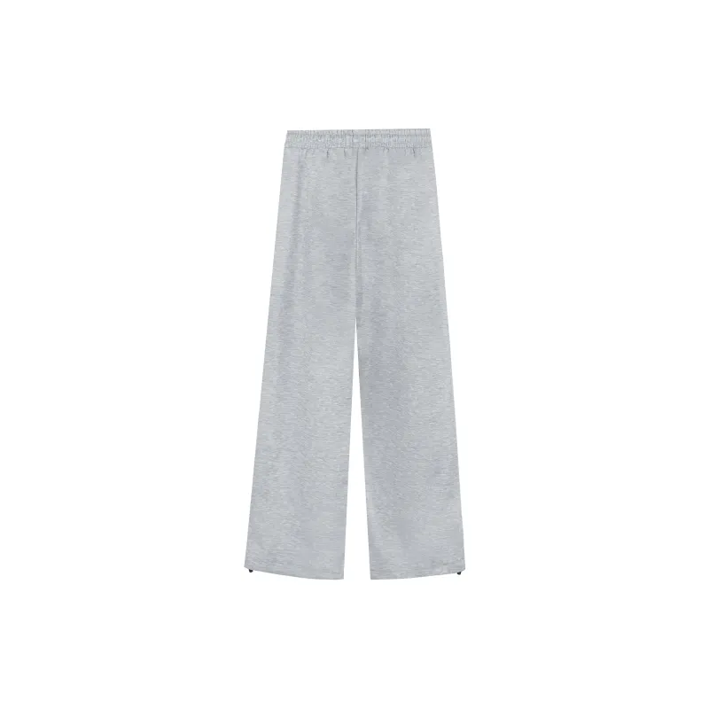 FORIDER Casual Pants Unisex Gray-1