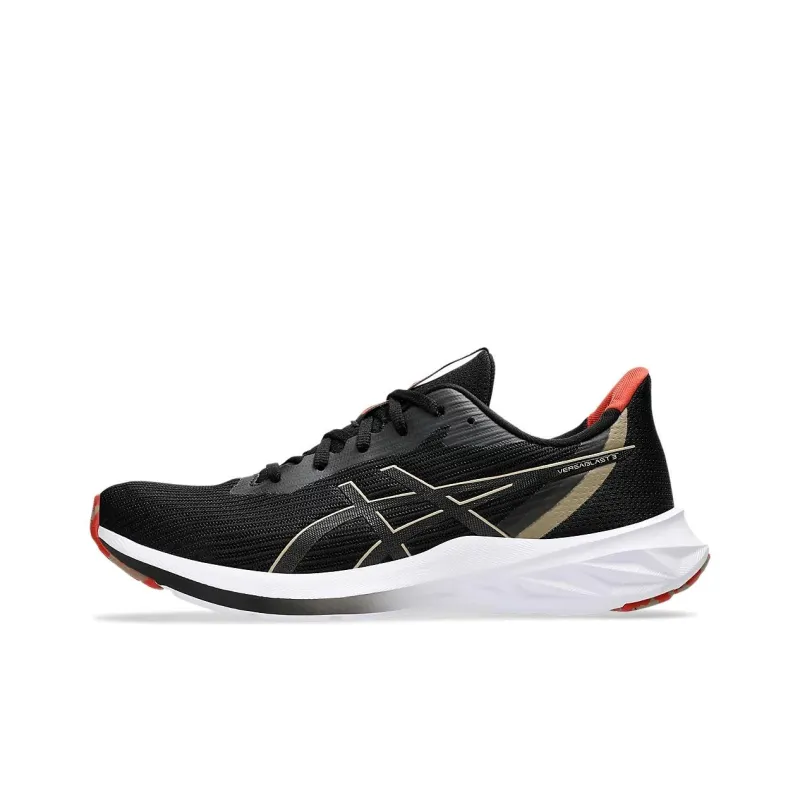 Asics Versablast 3 Anti Slip And Wear Resistant Breathable Low Top Running Shoes Men's Black-0
