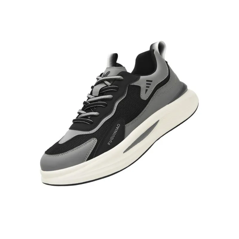 Rich Birds Breathable Height Increasing Slip-Resistant Low-Top Casual Shoes Men's-6