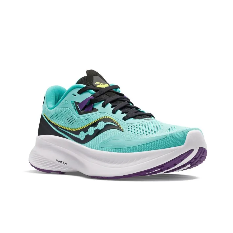 saucony Women's Guide 15 Wide 'Cool Mint Acid'-2
