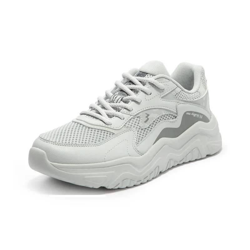 361° Cushioning Abrasion Resistant Breathable Low Top Casual Running Shoes Men's Gray-2