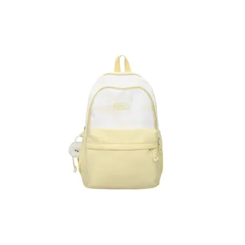 Alcohol Dragon Nylon Fabric Backpack Large Size Women's Black/Pink/Yellow/Blue/Green