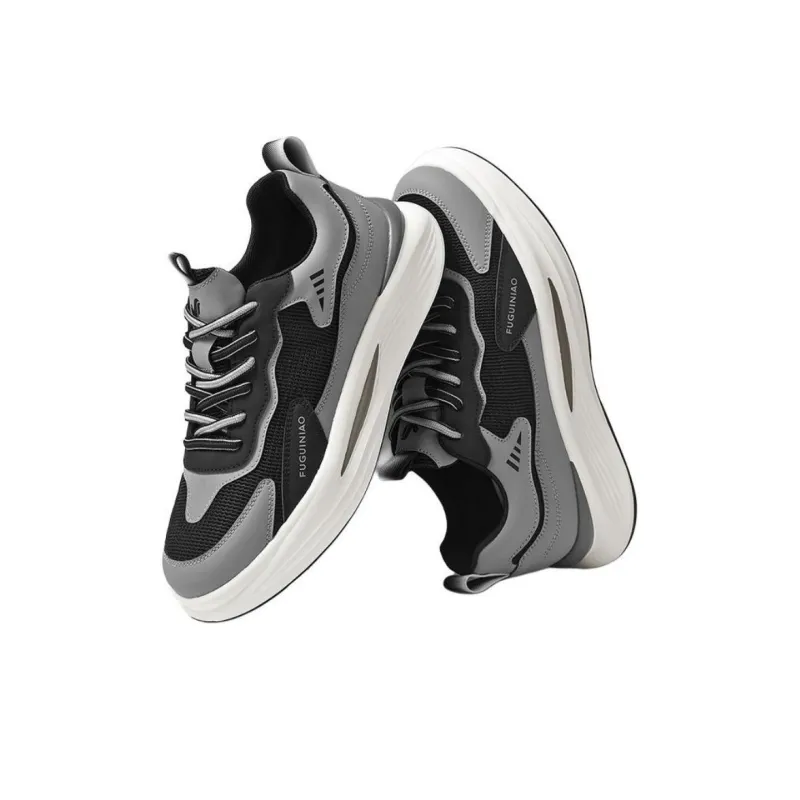 Rich Birds Breathable Height Increasing Slip-Resistant Low-Top Casual Shoes Men's-8