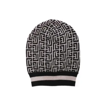 BALMAIN Milu Wool Beanies Women's Light Brown