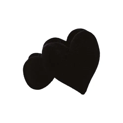 Left Europe Flock Hair Clips Women's
