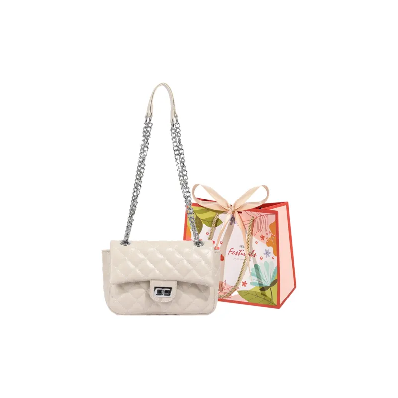 Cwatcun PU Crossbody Bag Women's White/Pink/Beige/Black/Brown/Coffee-18