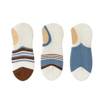 MIIOW No-Show Socks Men's 3 Pack