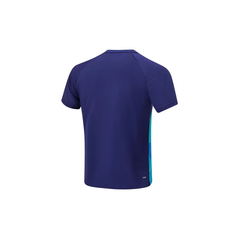 LiNing Table Tennis Series T Shirt Unisex Image Blue-1