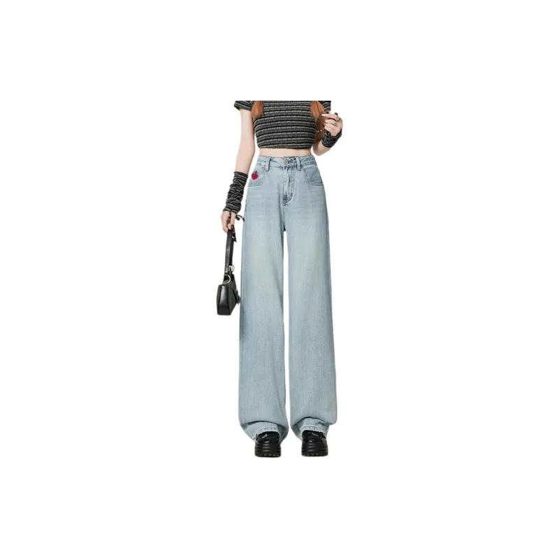Weixi Jeans Women's Light Blue-1