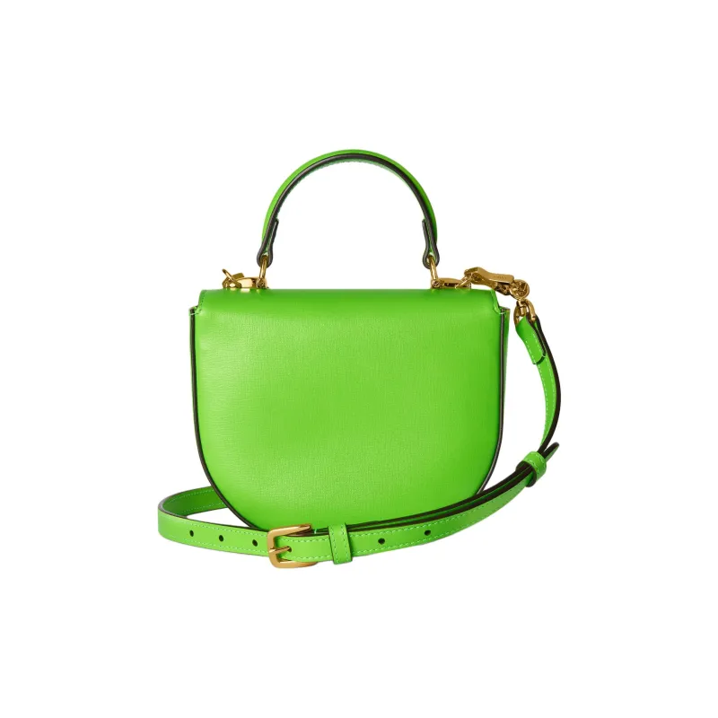 GUCCI Horsebit 1955 Leather Shoulder Bag Crossbody Bag Handbag Mini Women's Electric Green-3
