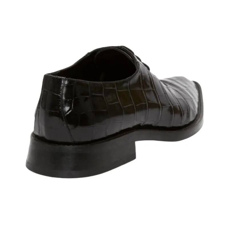 Victoria Beckham Croc-effect Leather Loafers Women's-4