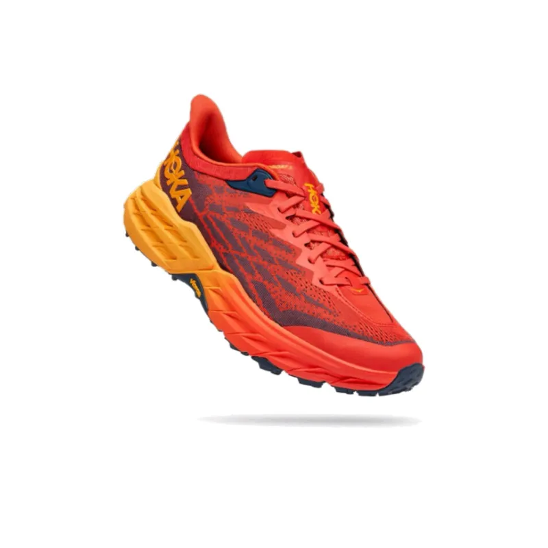 HOKA ONE ONE Speedgoat 5 2E Wide 'Fiesta Radiant Yellow'-2