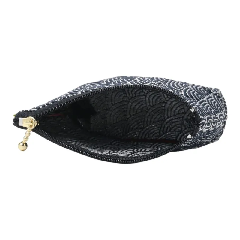 Beams Takada Orimono X Beams Japan Polyethylene Clutch Women's Blue/Pink/Black/Checkered Yellow/Brown-2