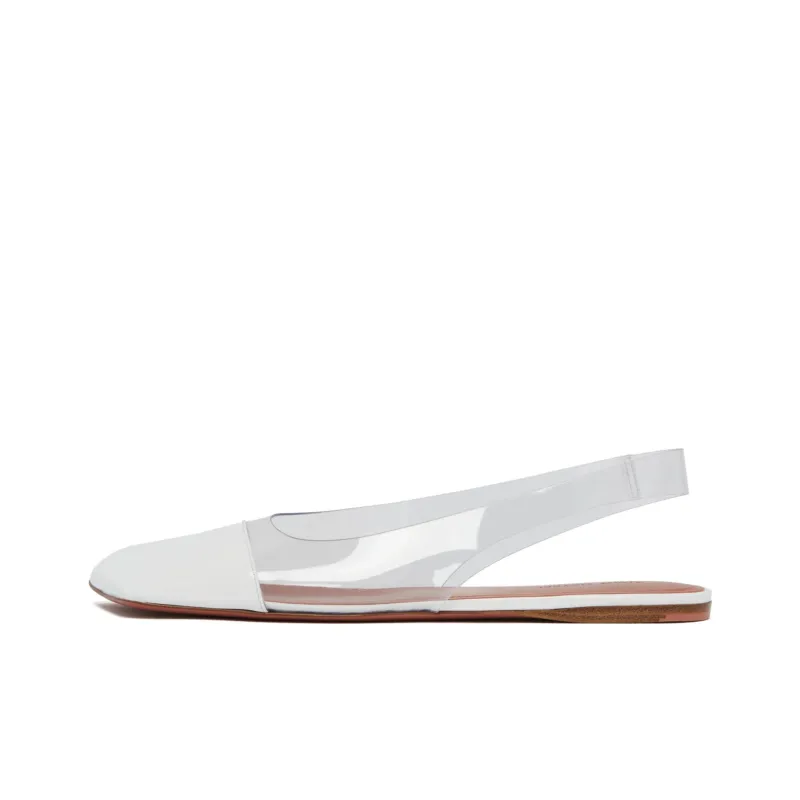 AMINA MUADDI Ane Square toe Ballerina Shoes Women's-0