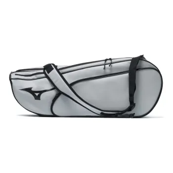 Mizuno Fabric Badminton Bag, Backpack Regular Unisex Medium Gray