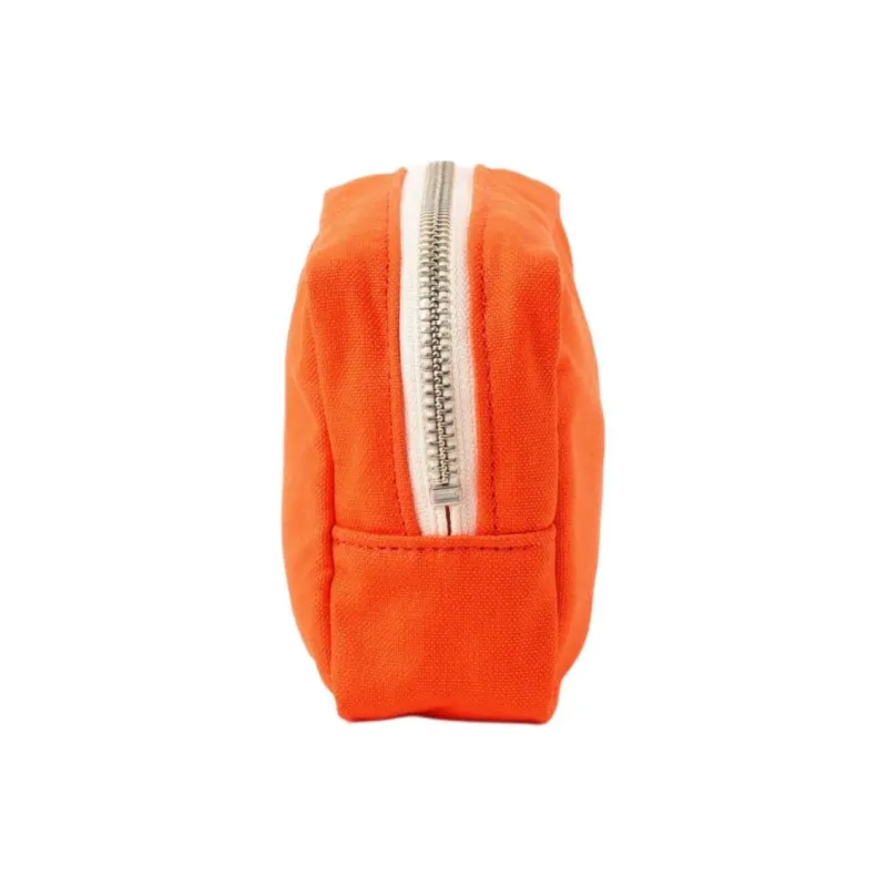 Beams Evergreen Works Collaboration Cotton Clutch Men's Black/Orange/Marine Blue-4