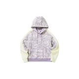 Star Wish Purple Full Print/Cream White