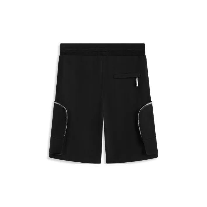 COOGI Casual Shorts Unisex Black Gray With Gourd Pattern-1