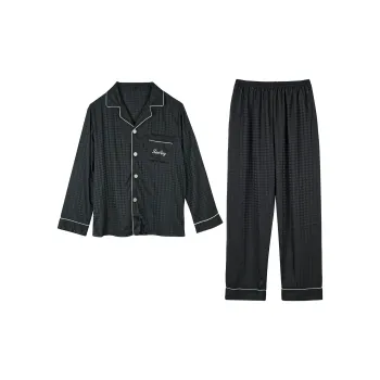 Flowers In Water Pajama Set Men's