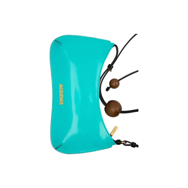 Jacquemus Calfskin Handbag Shoulder Bag Women's Turquoise-2