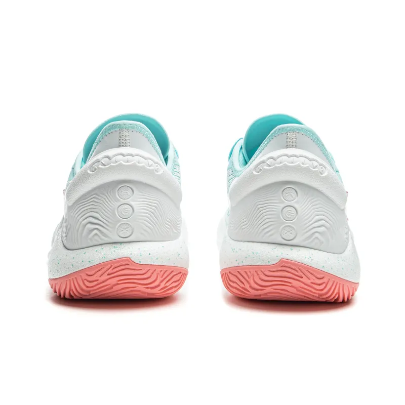LINING Yushuai 18 V2 Basketball Shoes Men Low Top Blue White-5