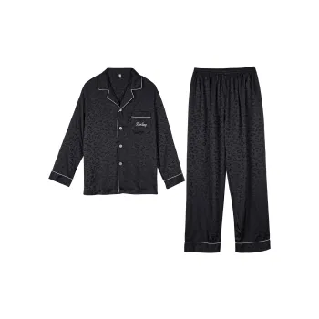 Flowers In Water Pajama Set Men's
