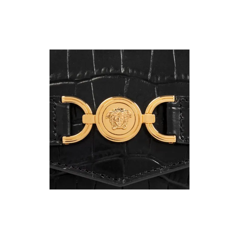 VERSACE Medusa Head Motif Embossed Wallet-4