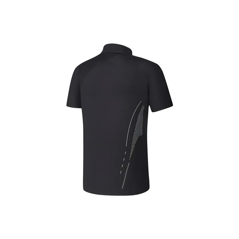 FILA Golf Series Polo Shirt Men's Pitch Black-1