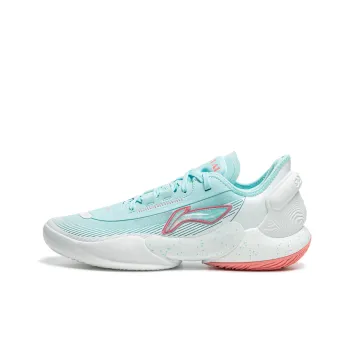 LINING Yushuai 18 V2 Basketball Shoes Men Low Top Blue White