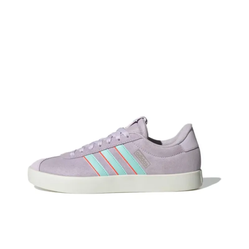 Adidas Vl Court 3.0 Ice Lavender Semi Flash Aqua Solar Red Women's-0