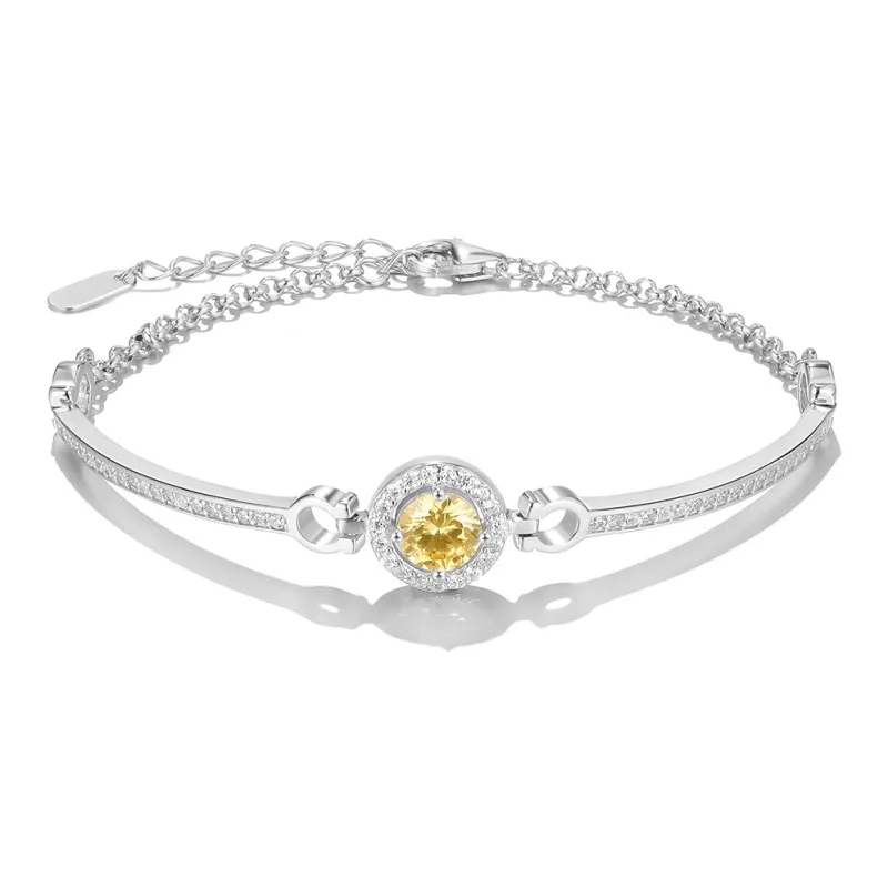 Clect Copper Alloy Bracelets Unisex Silver-11