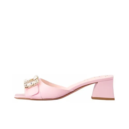 Roger Vivier Slide Slippers Women's Pink