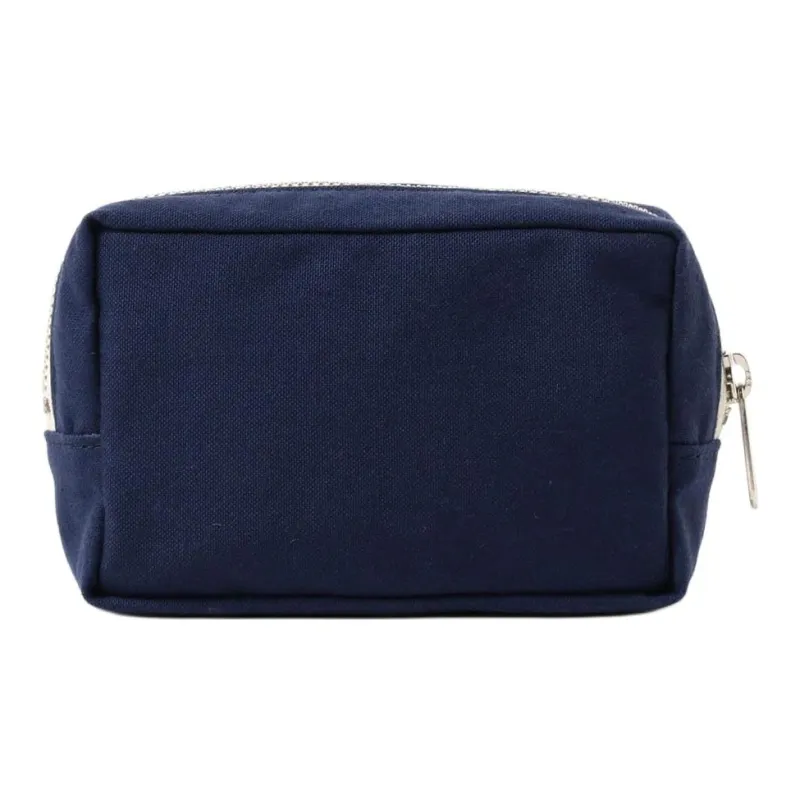 Beams Evergreen Works Collaboration Cotton Clutch Men's Black/Orange/Marine Blue-9