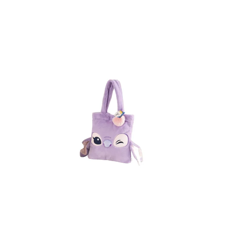 Disney Plush Handbag Women's Purple-8