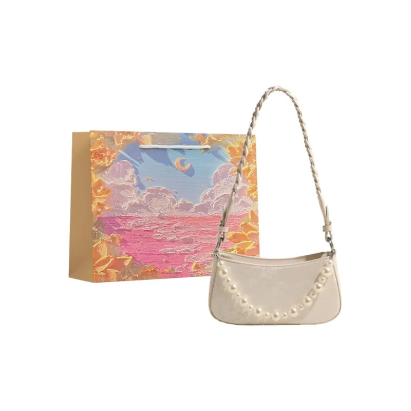 BRINCH PU Crossbody Bag, Shoulder Bag Women's White/Silver/Black/Pink-0