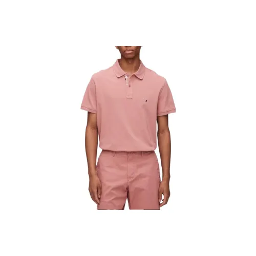 Tommy Hilfiger Polo Shirts Men Pink