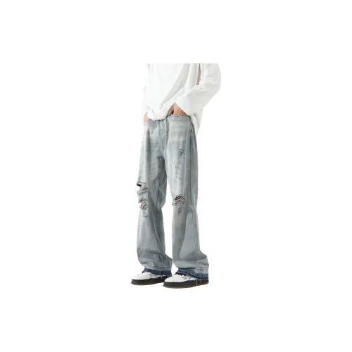 IGOI Jeans Unisex Light Blue