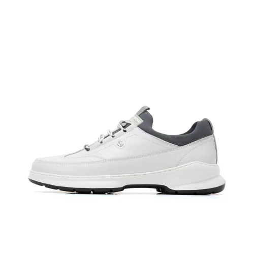 CHARRIOL Casual Shoes Men Low-Top White/Black