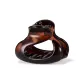 Dark Coffee-Hair Claw Clip