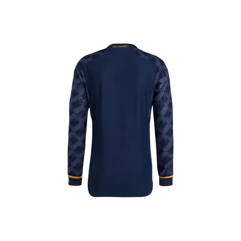 Adidas Real Madrid 23/24 Long Sleeve Away Authentic Jersey-1