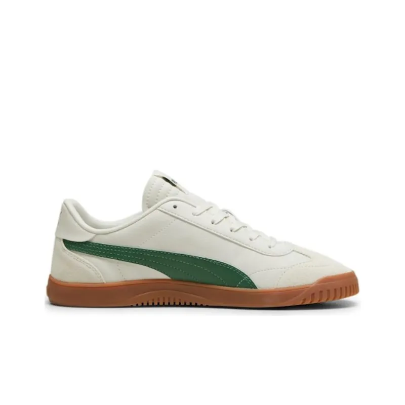 PUMA Club 5v5 Anti Slip Wear Resistant Low Top Skateboard Shoes Unisex Gray Green-1