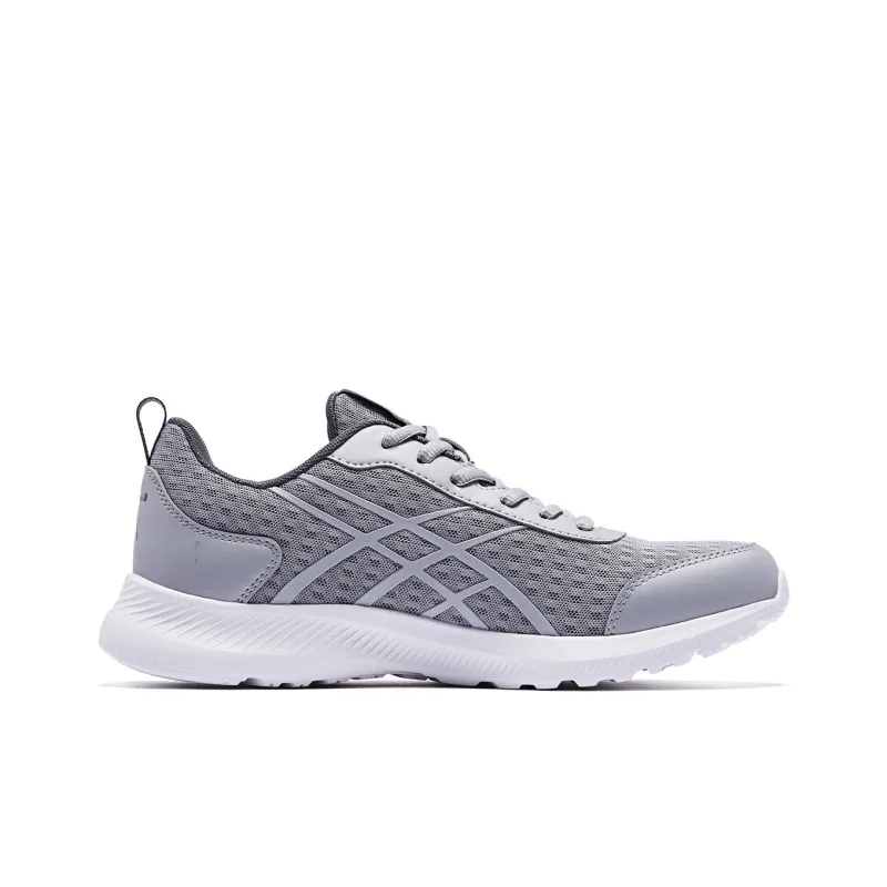 QIAODAN Cushioning Wear-Resistant Low-Top Casual Running Shoes Men's Gray-1