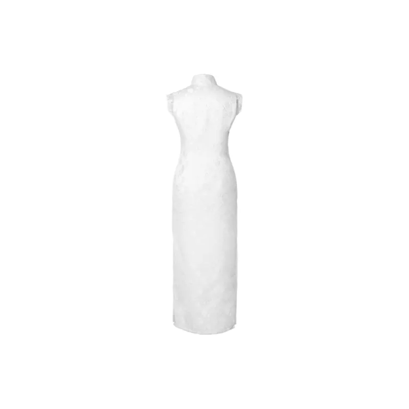 Clothes Cut By Time Cheongsam Women's Ecru-1