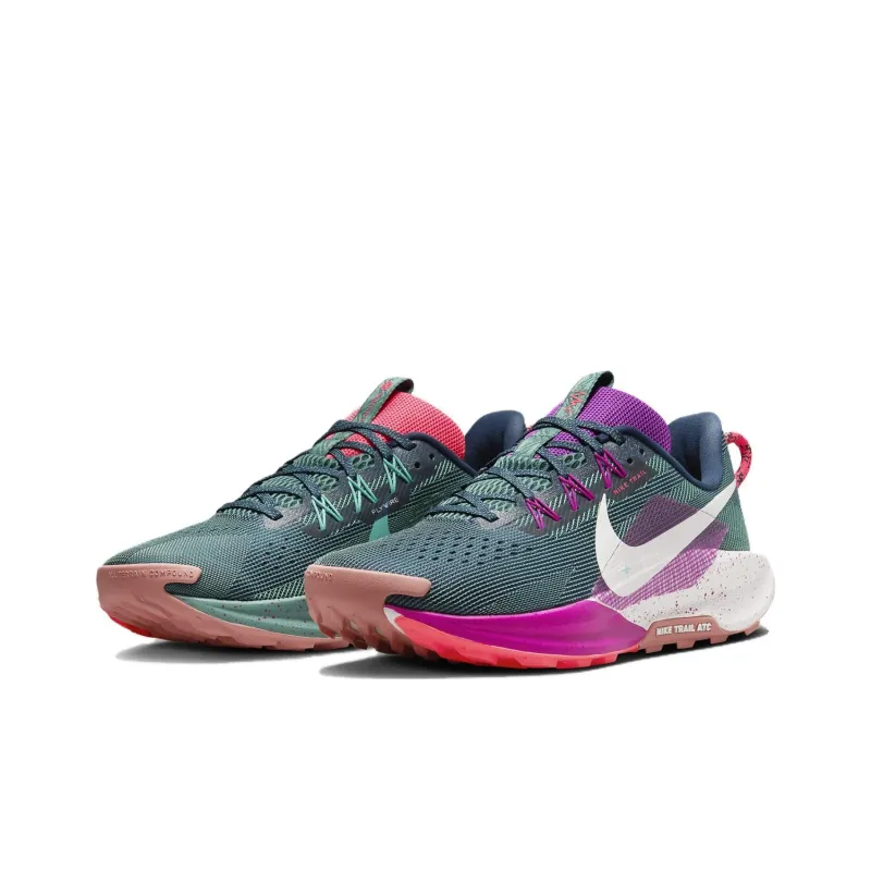 Nike React Pegasus Trail 5 Armory Navy Vivid Grape Green Frost Phantom-2