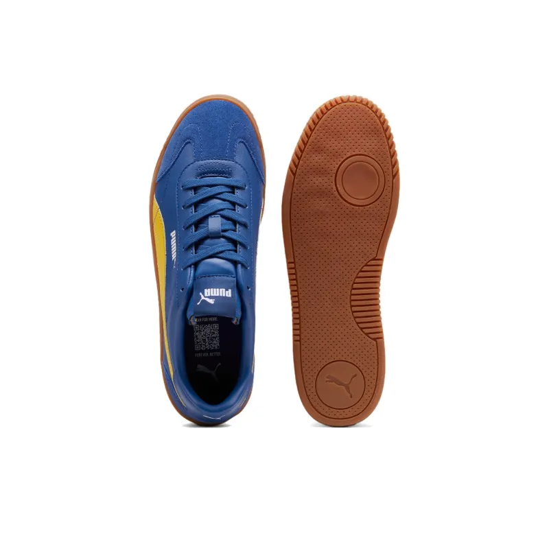 PUMA Club 5v5 Non-slip Lightweight Low-Top Skateboard Shoes Unisex Blue-3