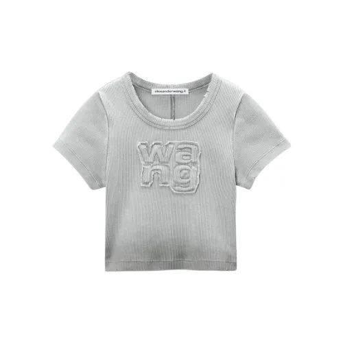 Alexander Wang T-Shirts Women's Light Gray