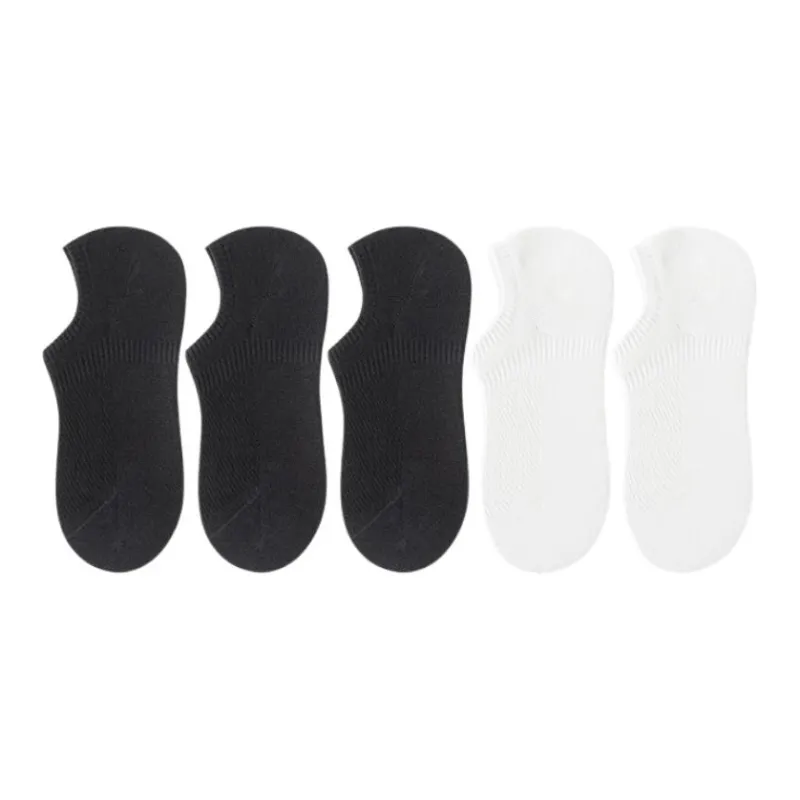 Urban Beauty No Show Socks Men's 5 Pack-3