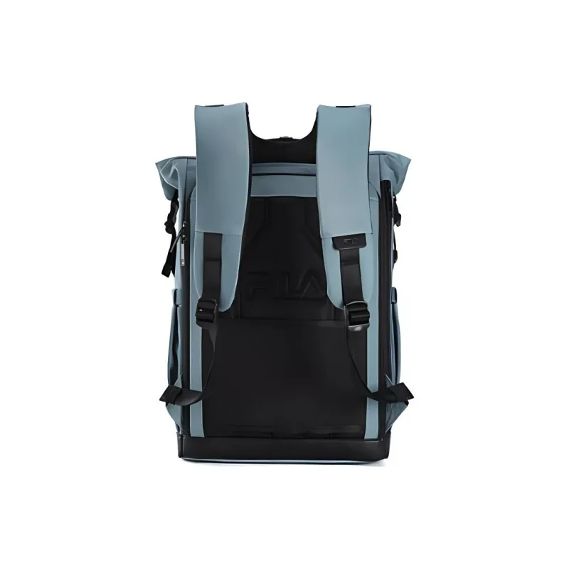 FILA Fabric Laptop Bag Backpack Extra Small Men's Arona Gray Blue-3
