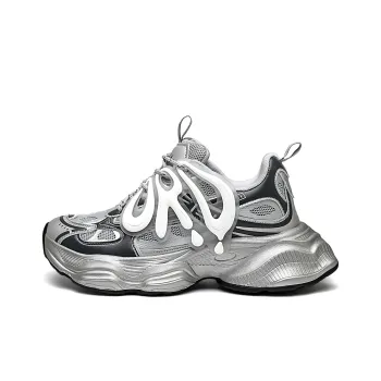 ORD Casual Shoes Unisex Low Top Silver