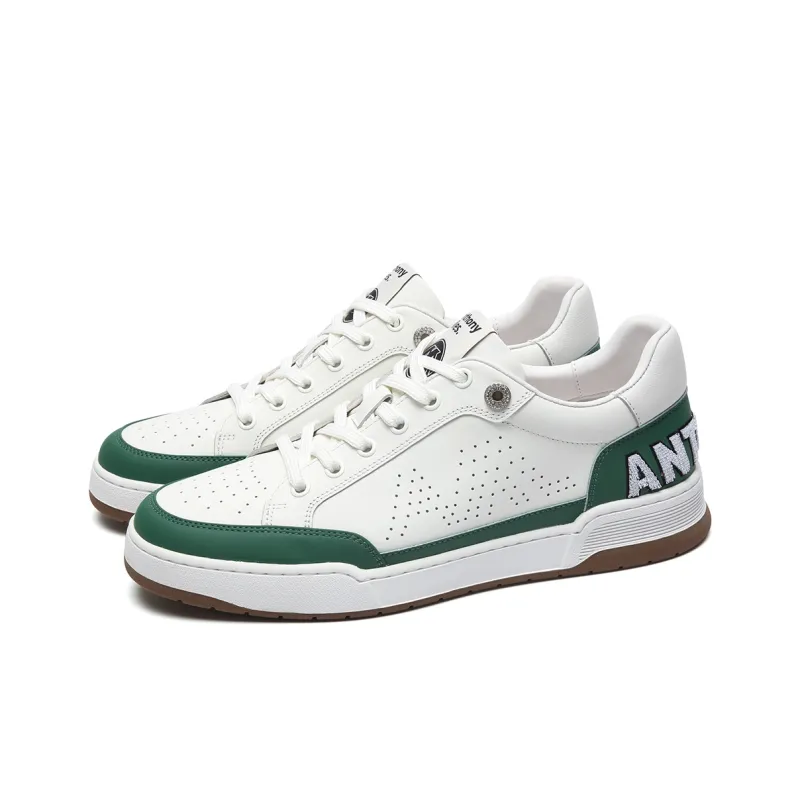 Anthony Miles Low Top Skateboard Shoes Men's White-1
